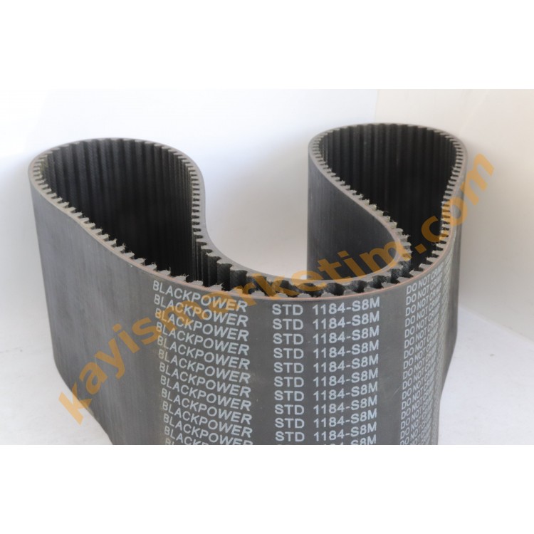 STD 1184 8M Blackpower Zaman Kayışı