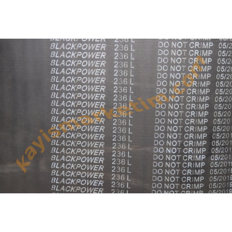 236 L Blackpower Zaman Kayışı